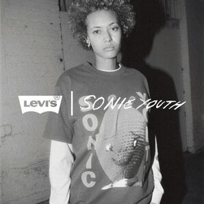 ◆Levi's x Sonic Youth◆Band Tee リーバイス XL Dirty Alien ソニックユース