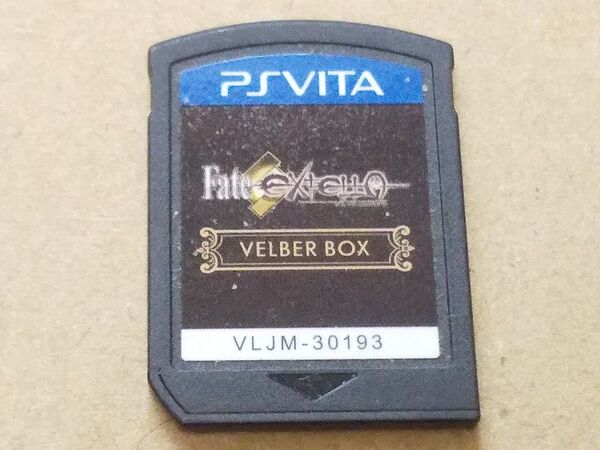 PSVita Fate EXTELLA VELBER BOX