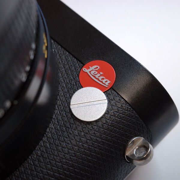 Leica ライカ P ロゴ バッジ 銀 M6 M9 M10 M11 Q2 Q3