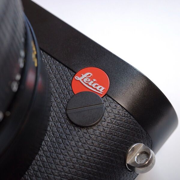 Leica ライカ P ロゴ バッジ 黒 M6 M9 M10 M11 Q2 Q3
