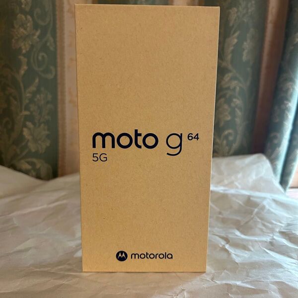 モトローラ SIMフリースマートフォン moto g64 5G 8GB/128GB PB2G0001JP シルバーブルー 残債なし