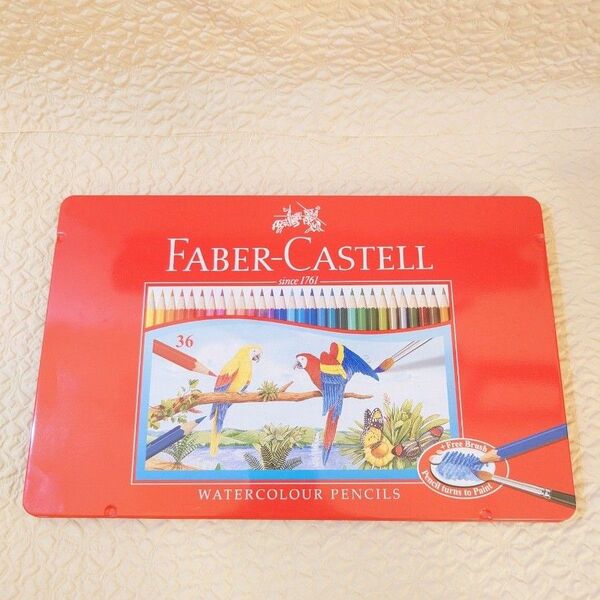 FABER-CASTELL ファーバーカステル 水彩色鉛筆36色 筆あり