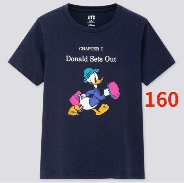 ディズニー UNIQLO ユニクロ Tシャツ 160 ドナルドダック パルパルーザ 新品未使用