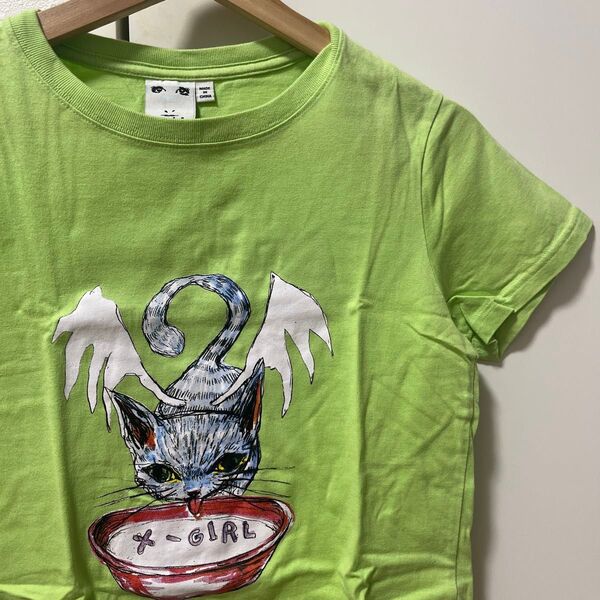 xgirl Tシャツ ビンテージ tシャツ X-girl × Eri Wakiyama BUNNY GIRL