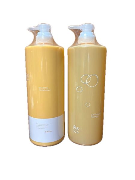 アジュバン リ:エミサリー シャンプー+トリートメント 1000ml 1セット(限定ボトル)