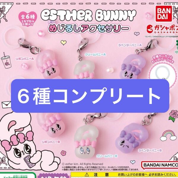 Esther Bunny(エスターバニー) めじるしアクセサリー 全6種 コンプリートセット