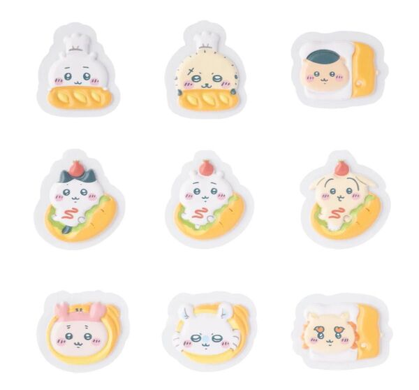 ちいかわ ちいかわベーカリー もっちりフレークシール(ちっちゃいパンなみんな)