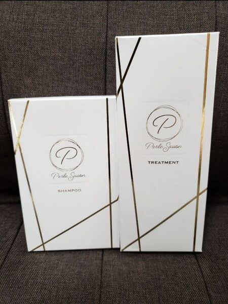 ☆PerleSavon☆ペルルセボン☆公式☆シャンプー&トリートメント☆セット☆篠原涼子 開発☆箱入り☆