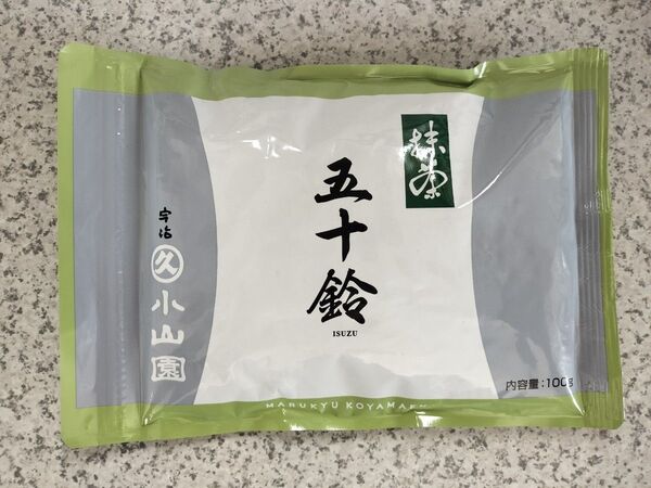 【即購入不可】宇治 丸久小山園 抹茶 五十鈴 100g袋【説明欄必読】