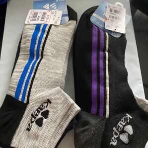 靴下 メンズ kaepa 6足 涼感メッシュ 25〜27