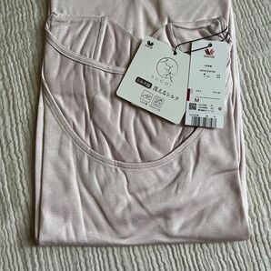 ワコール スゴ衣 洗えるシルク 2分半袖Tシャツ シルク混 絹 インナーシャツ Mサイズ CLC248