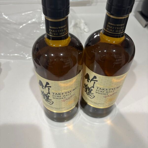ニッカウヰスキー 竹鶴ピュアモルト 700ml 2本セット