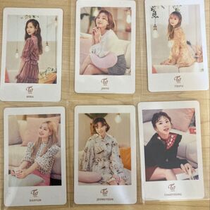 トワイス TWICE トレーディングカード 6枚セット トレカ 公式 グッズセット