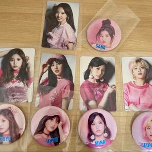 トワイス TWICE トレカ 缶バッジ セット グッズセット サナ ツゥイ ミナ ジヒョ ジョンヨン