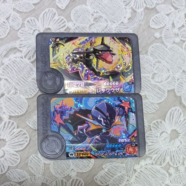 ポケモンフレンダ ワンダーピック2種 レックウザ・ソウブレイズ