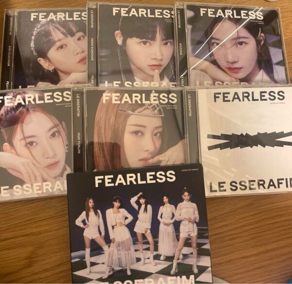 ルセラフィム公式CD6枚(トレカ無し)