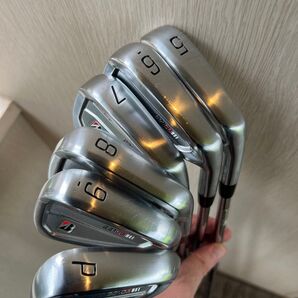 ◎見つけたあなたは超ラッキー!◎精密調整済!◎超レア!◎名器!ブリヂストン 221cb 美品◎5-pw 6本◎モーダス115(S)