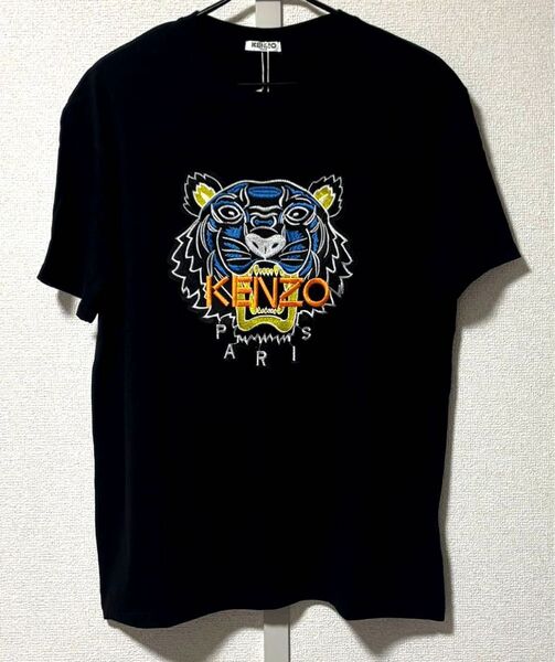 KENZO ケンゾー トラ グラフィック タイガー ブラック Tシャツ