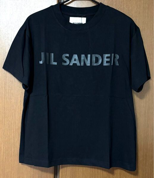 JIL SANDER ジルサンダーロゴ Tシャツ ブラック 半袖 黑