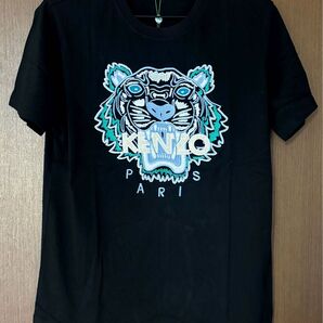 KENZO トラ グラフィック タイガー ブラック Tシャツ