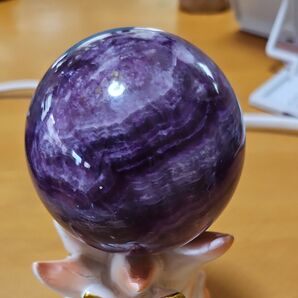 アメジストスフィア 天然石 水晶 ブラジル産 アメジスト