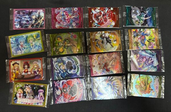 東方LostWord ウエハース カード 16種 各1枚の16枚セット B
