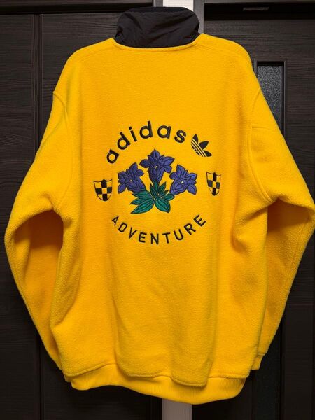 アディダス ハーフジップ フリース ジャケット adidas