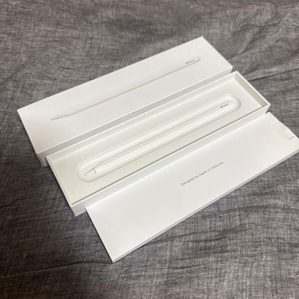 美品!最安値!即日発送!Apple Pencil アップルペンシル MU8F2J 第二世代 箱付き! 動作確認済み! a2051