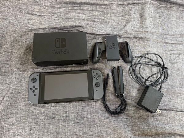 迅速発送!動作確認済み!Nintendo Switch グレー 本体 家庭用 ゲーム機 ニンテンドー スイッチ