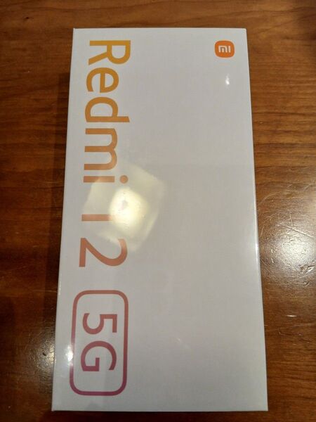 Xiaomi Redmi12 5G SIMフリースカイブルー青未開封