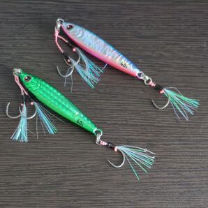 ソルティガ CVジグ SLJ 40g 2本セット 未使用品