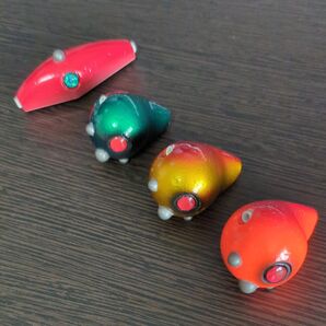 紅牙カレントブレイカー トリニティα ヘッド 4個セット 未使用品