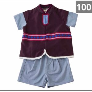 リトシー littc アナ クリストフ エルサ 100 なりきり セットアップ