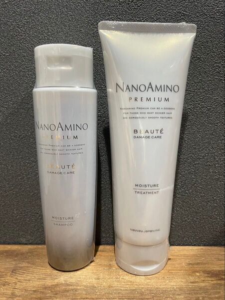 NANOAMINO PREMIUM モイスチャーシャンプー&トリートメントセット