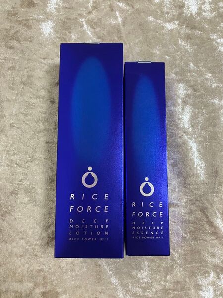 ライスフォース ディープモイスチュアローション 120mL / ディープモイスチュアエッセンス 30mL