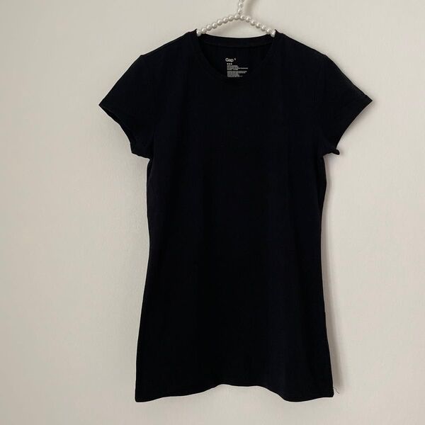 GAP ギャップ Tシャツ ストレッチ ブラック 黒