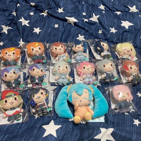 プロジェクトセカイ ふわぷち ぬいぐるみまとめ 初音ミク サンリオ カラフルステージ シナモンロール