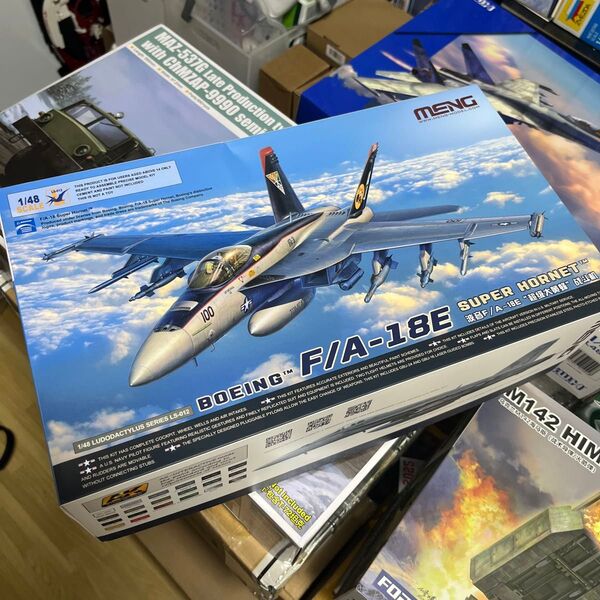 meng 1/48 ボーイング F/A-18E スーパーホーネット プラモデル MENLS-012