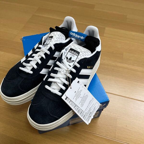 adidas アディダス originals 新品 26cm gazelle ガゼル ボールド スニーカー シューズ ブラック