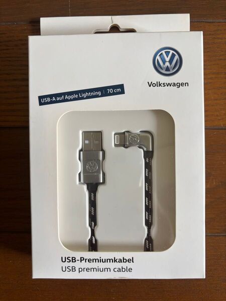 フォルクスワーゲンVolkswagen純正 携帯USBケーブル ゴルフⅦ GTI オールトラック パサート ティグアン アルテオン