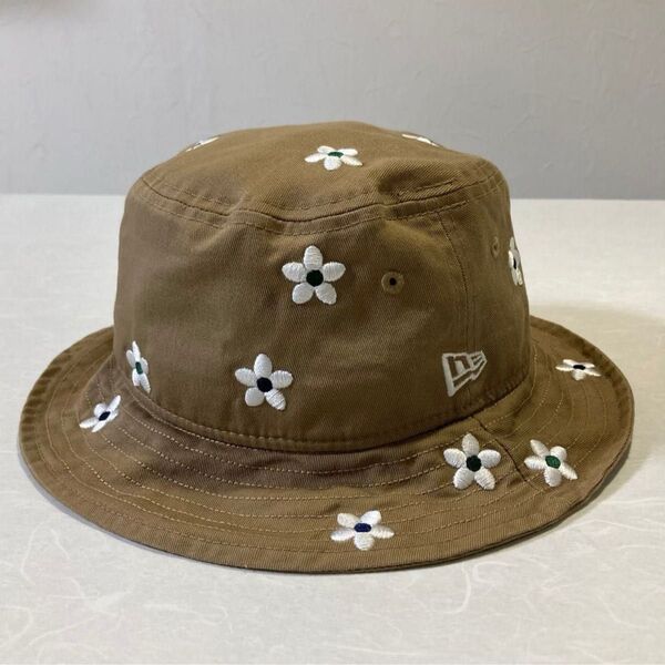 ニューエラ NEW ERA バケットハット Flower Embroidery M/L 花柄 刺繍 帽子