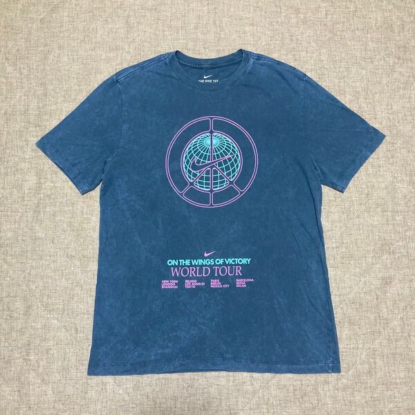 NIKE ナイキ WORLD TOUR ワールドツアー Tシャツ ピグメントダイ タイダイ 勝利の女神