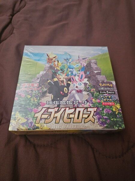 イーブイヒーローズ シュリンク付き ポケカード