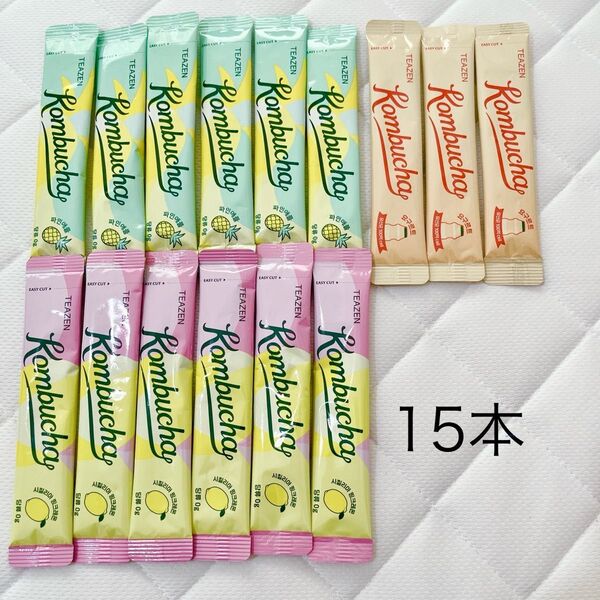 ティーゼン コンブチャ パイナップル シチリアピンクレモン 乳酸菌飲料味