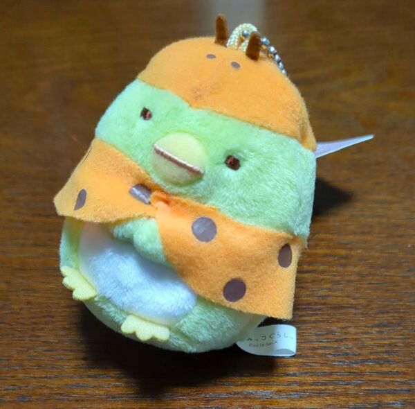 すみっコぐらし ぺんぎん てんとう虫 マスコットキーチェーン ぬいぐるみ マスコット 2019 サンエックス