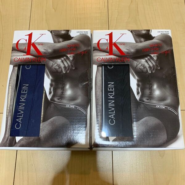 箱付き ck Calvin Klein ローライズボクサーパンツ