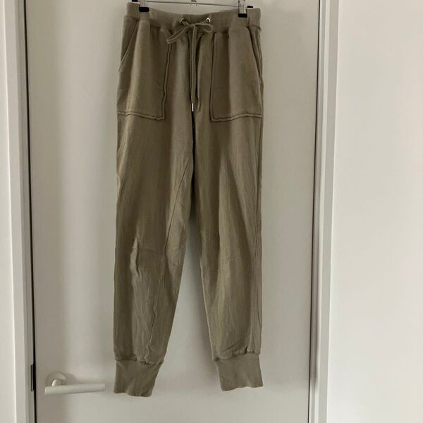 GU ジーユー スウェットパンツ ジョガーパンツ レディース M ベージュ