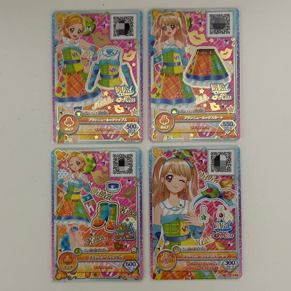 アイカツ アイカツオンパレード アイカツカード 夏樹みくる 新条ひなき ブランニュールックコーデ