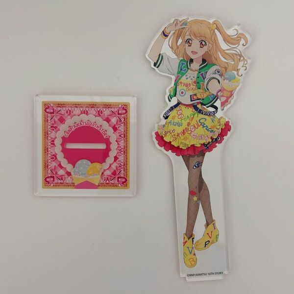 アイカツ 夏樹みくる アクリルスタンド アクスタ マリオンクレープ