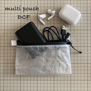 DCFダイニーマ ドライポーチ サコッシュ(マチあり)ホワイト